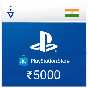 Sony PlayStation Gift Card Rs 5000 PSN Wallet Recharge with Instant Delivery in India