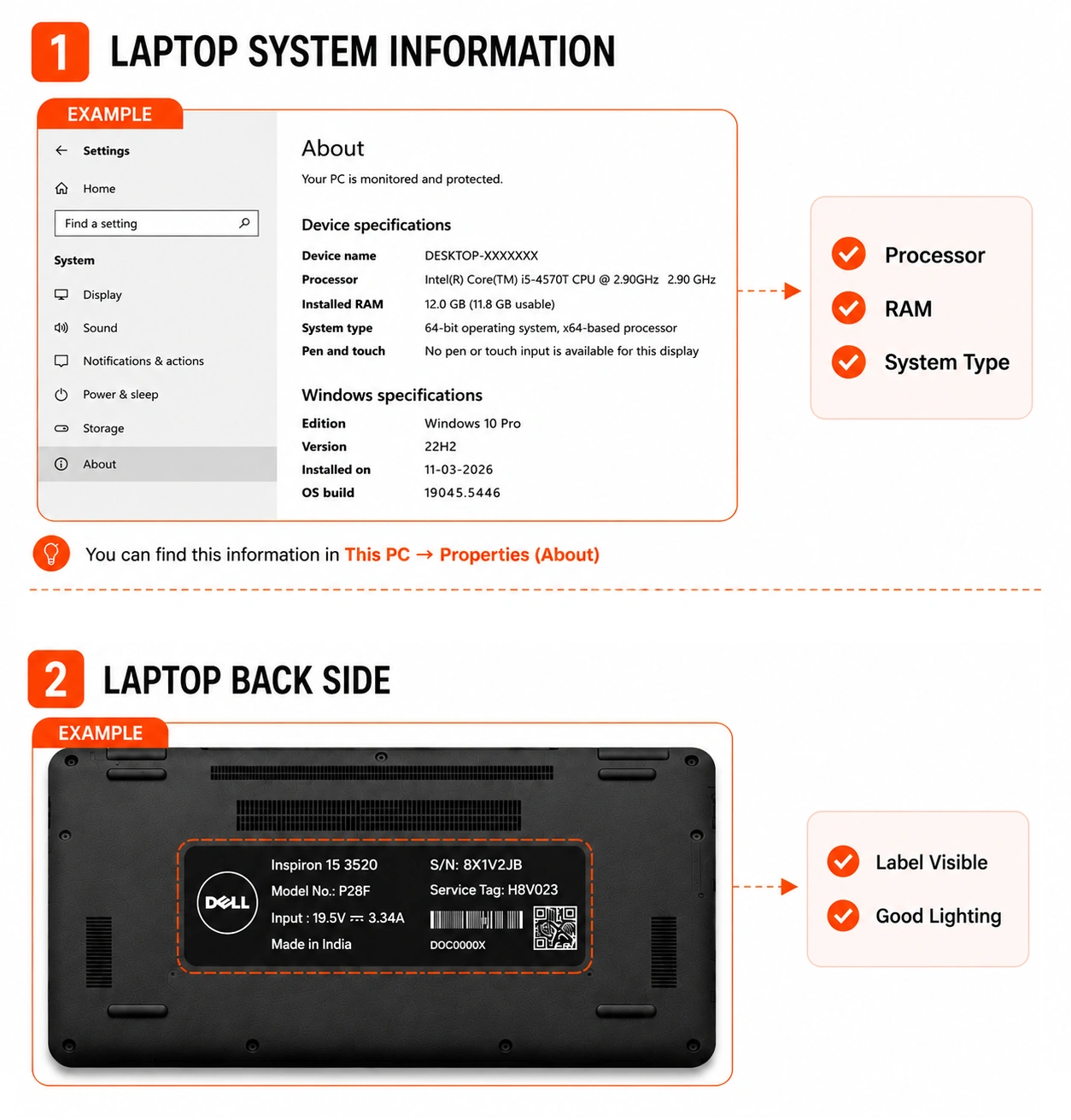 How to Take your Laptop Photos