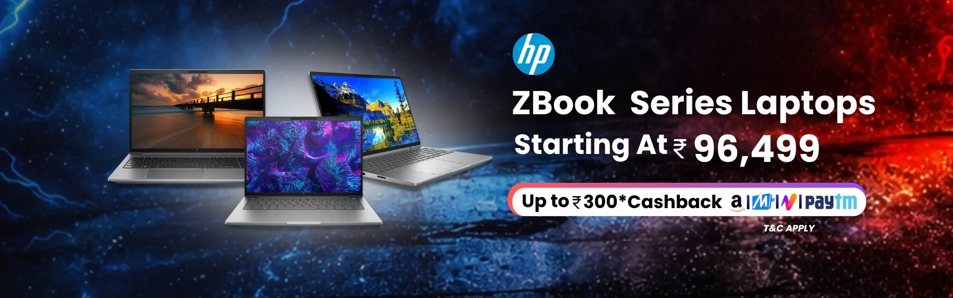 Laptop HP Z book starting 96,499