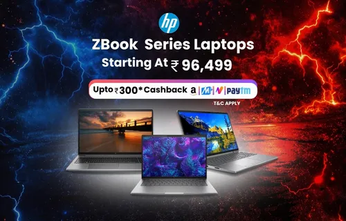 Laptop Hp Z book starting at 96,499 Mob