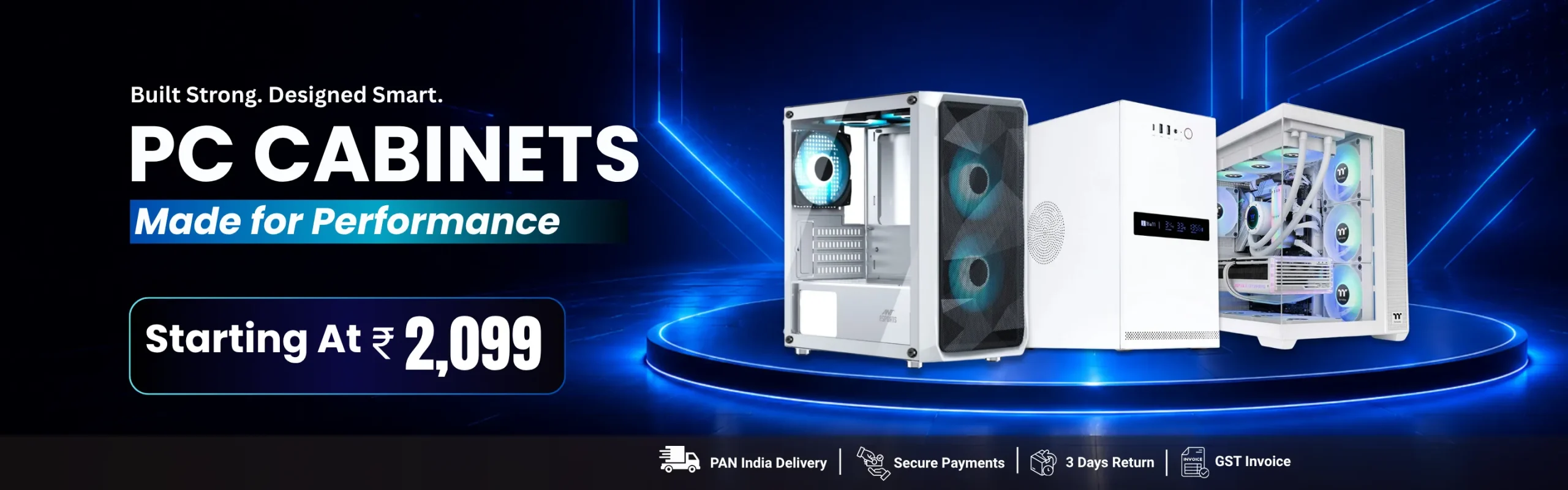 PC Cabinets starting at 2,099