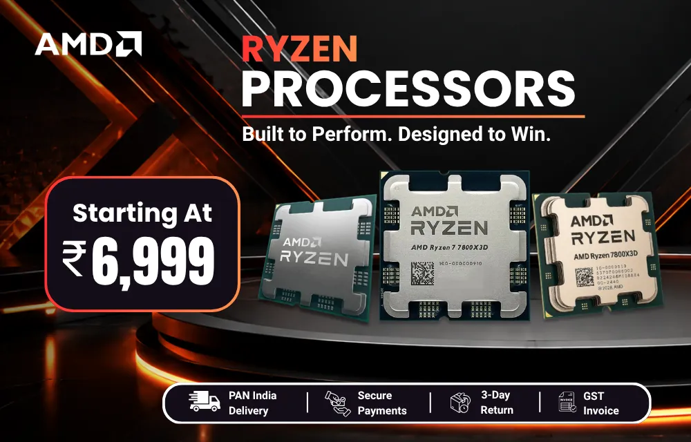 AMD RYZEN PROCESSOR STARTING AT 6,999 MOB