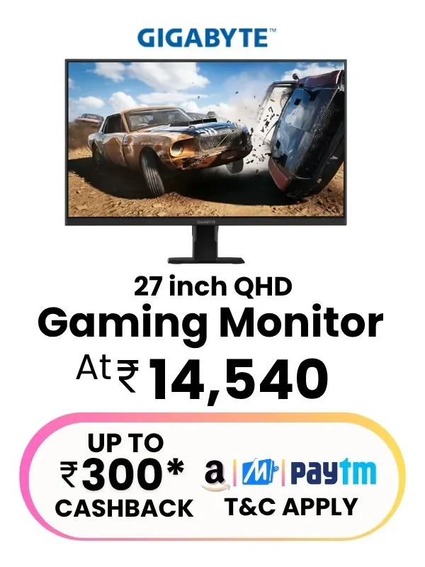27 inch QHD Gaming Monitor 14,540 Mob