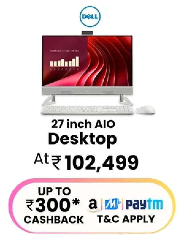 27 inch dell AIO Desktop At 102,499 Mob