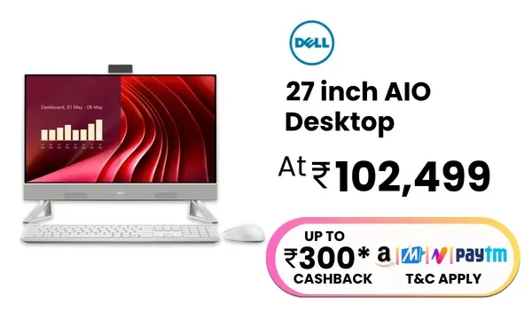 AIO Desktop 27 inch Dell At 102,499