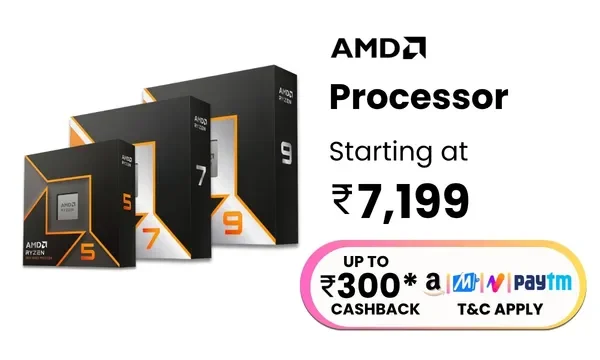 AMD Processor Starting at 7,199