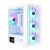 Ant Esports 205 MINI 6F ARGB Mid Tower Gaming Cabinet – White