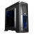 Antec GX330 Window Mid Tower Gaming Cabinet – Black | 2 x 120mm Blue LED Fans Pre-Installed | Transparent Side Panel