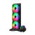 Cooler Master MasterLiquid 360 Core II ARGB Liquid Cooler – Black