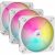 Corsair iCUE AR120 Digital RGB 120mm Triple Pack Cabinet Fan – White