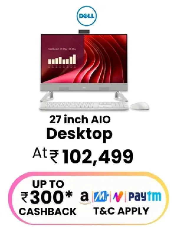 DELL 27 inch AIO Desktop At 102,499 Mob
