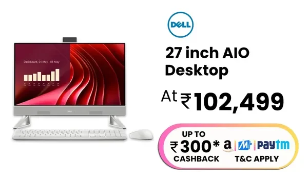 Dell 27 inch AIO Desktop At 102,499