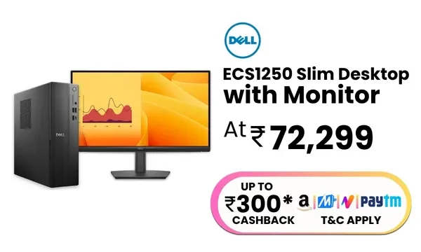 Dell ECS1250 Slim Desktop Monitor at 72,299