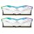TeamGroup T-Force Delta RGB 32GB (2x16GB) 6400MHz DDR5 Desktop RAM – White