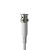 FYBER BNC Connector – White, 50 Pcs Zip Packet