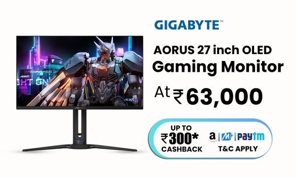 GIGABYTE GAMING MONITORS AT 63,000