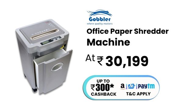 GOBBLER PAPER SHREDDER AT 30,199