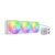 Gamdias Aura GL360 V2 360mm ARGB Liquid Cooler – White