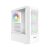 Gamdias AURA GC7 RGB Mid-Tower PC Cabinet – White