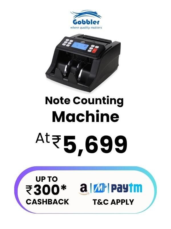 Gobbler Note counting machine at 5,699 Mob