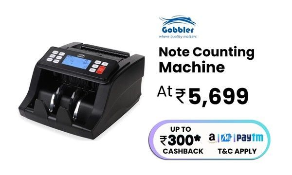 Gobbler Note counting machine at 5,699