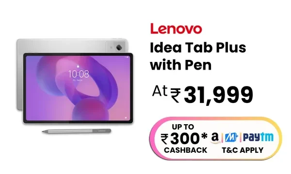 Idea Tab with pen Lenovo at 31,999