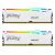 Kingston Fury Beast RGB 64GB (2x32GB) 6000MHz DDR5 RAM – White