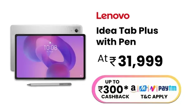 Lenovo tab with pen At 31,999
