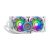Cooler Master MasterLiquid ML240 Illusion AIO Liquid CPU Cooler – White Edition