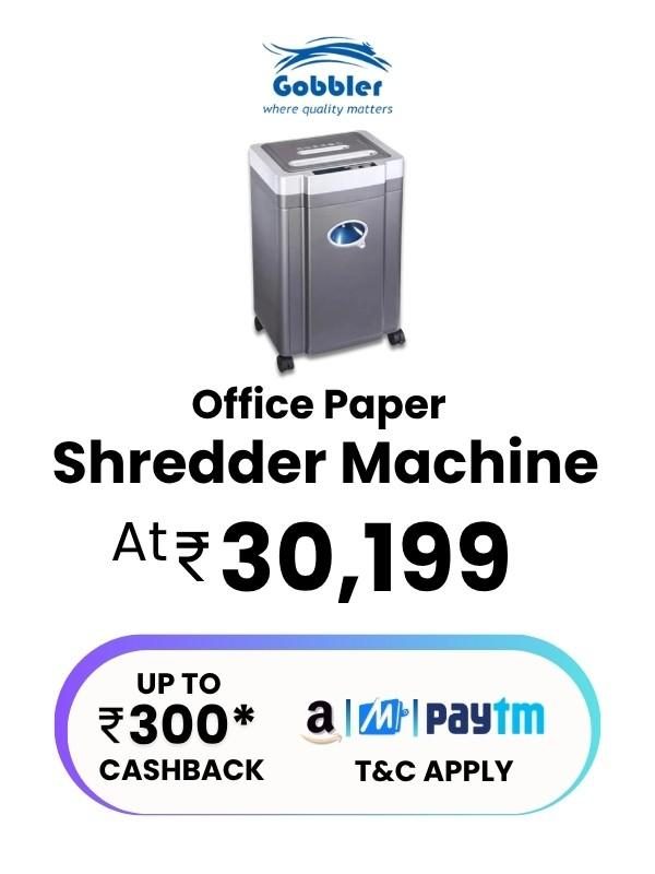 PAPER SHREDDER MACHINE AT 30,199 MOB