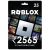 Roblox 25 Gift Card ₹2565 – Instant Redeem Code Delivery